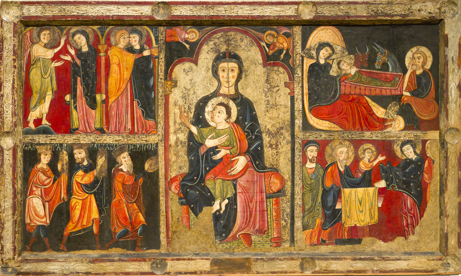 Baúl del Arte: LA PINTURA ROMÁNICA SOBRE TABLA